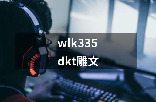 wlk335dkt雕文-第1张-游戏信息-娜宝网