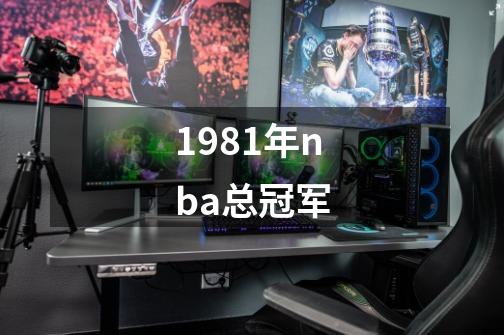 1981年nba总冠军-第1张-游戏信息-娜宝网