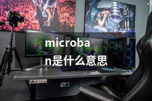 microban是什么意思-第1张-游戏信息-娜宝网