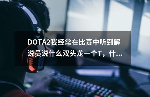 DOTA2我经常在比赛中听到解说员说什么双头龙一个T，什么美杜莎一个C，这个T,C之类的是什么意思啊？_dota2美杜莎技能-第1张-游戏信息-娜宝网