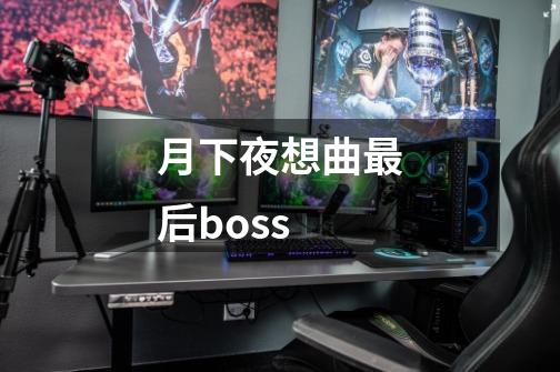 月下夜想曲最后boss-第1张-游戏信息-娜宝网