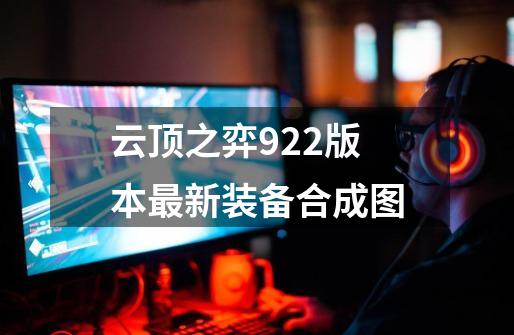 云顶之弈9.22版本最新装备合成图-第1张-游戏信息-娜宝网