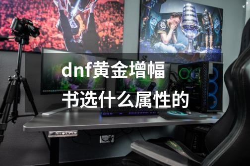 dnf黄金增幅书选什么属性的-第1张-游戏信息-娜宝网