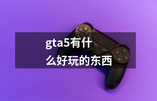 gta5有什么好玩的东西-第1张-游戏信息-娜宝网