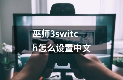 巫师3switch怎么设置中文-第1张-游戏信息-娜宝网