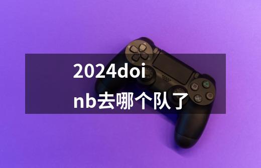 2024doinb去哪个队了-第1张-游戏信息-娜宝网