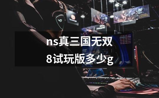 ns真三国无双8试玩版多少g-第1张-游戏信息-娜宝网