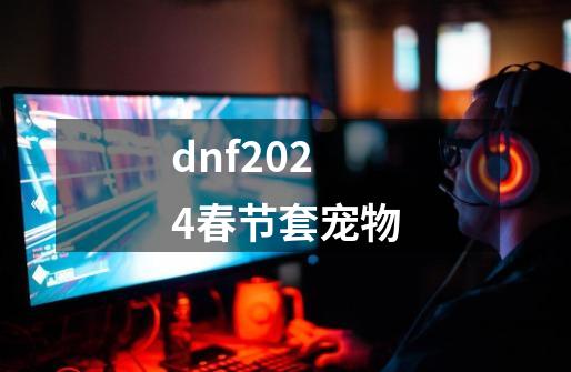 dnf2024春节套宠物-第1张-游戏信息-娜宝网