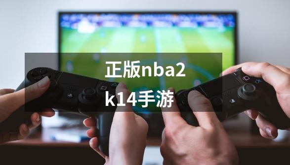 正版nba2k14手游-第1张-游戏信息-娜宝网