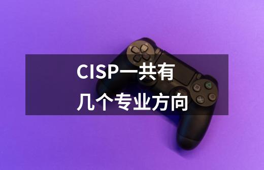 CISP一共有几个专业方向-第1张-游戏信息-娜宝网