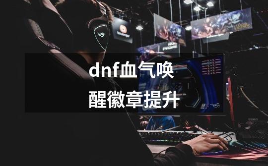 dnf血气唤醒徽章提升-第1张-游戏信息-娜宝网