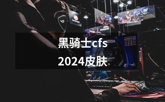 黑骑士cfs2024皮肤-第1张-游戏信息-娜宝网