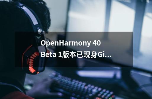 OpenHarmony 4.0 Beta 1版本已现身Gitee网站-第1张-游戏信息-娜宝网