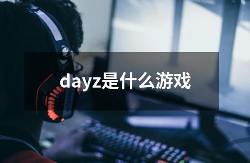 dayz是什么游戏-第1张-游戏信息-娜宝网