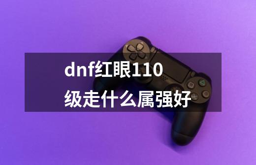 dnf红眼110级走什么属强好-第1张-游戏信息-娜宝网