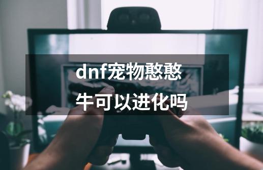 dnf宠物憨憨牛可以进化吗-第1张-游戏信息-娜宝网