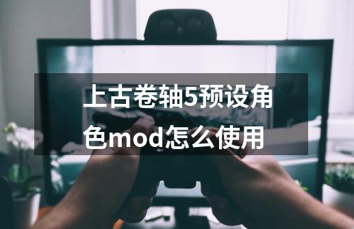 上古卷轴5预设角色mod怎么使用-第1张-游戏信息-娜宝网