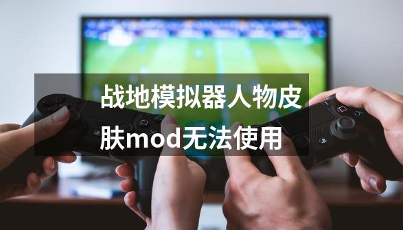 战地模拟器人物皮肤mod无法使用-第1张-游戏信息-娜宝网