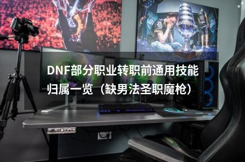DNF部分职业转职前通用技能归属一览（缺男法圣职魔枪）-第1张-游戏信息-娜宝网