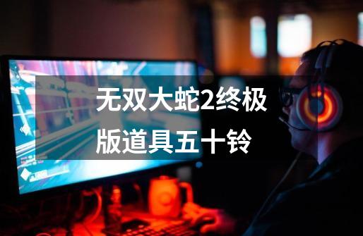 无双大蛇2终极版道具五十铃-第1张-游戏信息-娜宝网