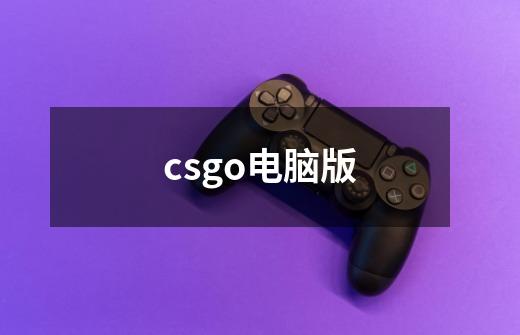 csgo电脑版-第1张-游戏信息-娜宝网