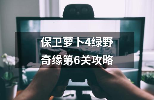 保卫萝卜4绿野奇缘第6关攻略-第1张-游戏信息-娜宝网