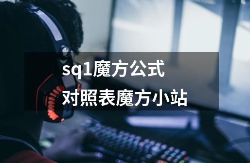 sq1魔方公式对照表魔方小站-第1张-游戏信息-娜宝网