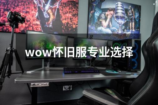 wow怀旧服专业选择-第1张-游戏信息-娜宝网